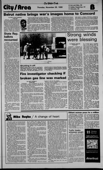 The Elkhart Truth, November 29, 1990, page 9