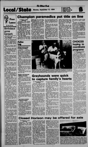 The Elkhart Truth, September 12, 1994, page 9