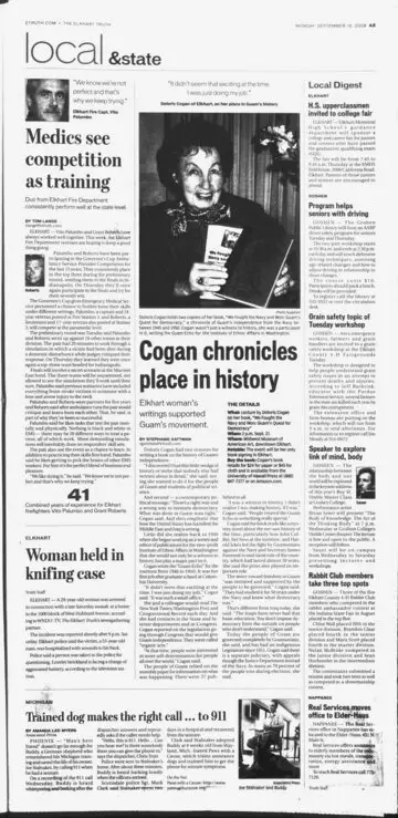 The Elkhart Truth, September 15, 2008, page 3