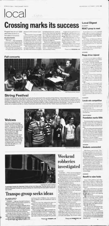 The Elkhart Truth, October 1, 2008, page 3
