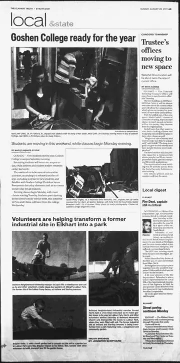 The Elkhart Truth, August 28, 2011, page 3