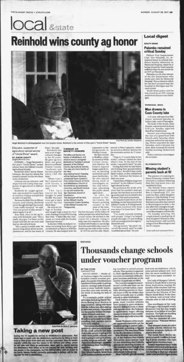 The Elkhart Truth, August 29, 2011, page 3